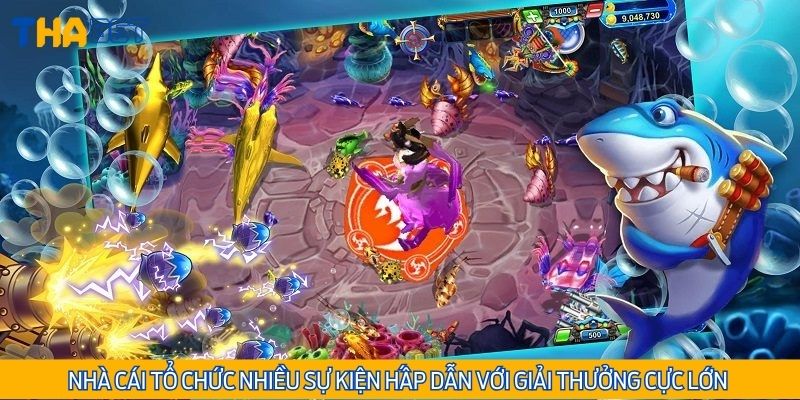 Nhà cái tổ chức nhiều sự kiện hấp dẫn với giải thưởng cực lớn cho người chơi